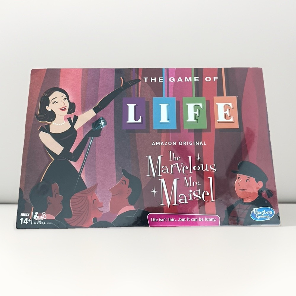 Hasbro The Game of Life: The Marvelous Mrs. Maisel Game NIB SEALED.‎